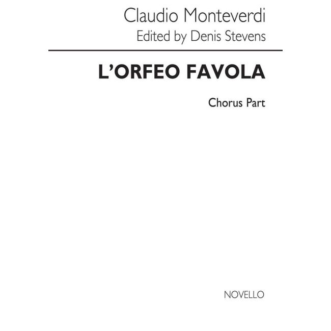 Monteverdi, Claudio - L'Orfeo Choral Part