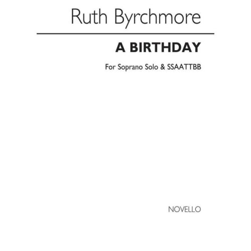 Byrchmore, Ruth - A Birthday
