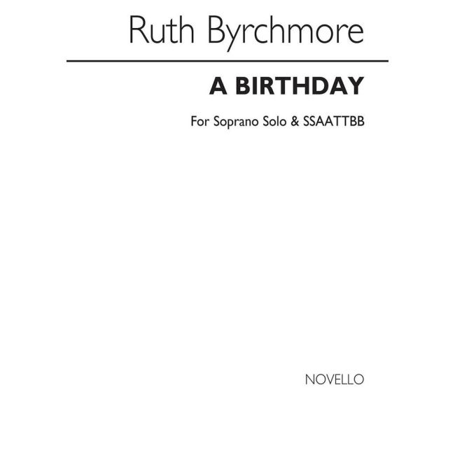 Byrchmore, Ruth - A Birthday