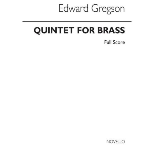 Gregson, Edward - Quintet...