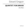 Gregson, Edward - Quintet For Brass (Parts)