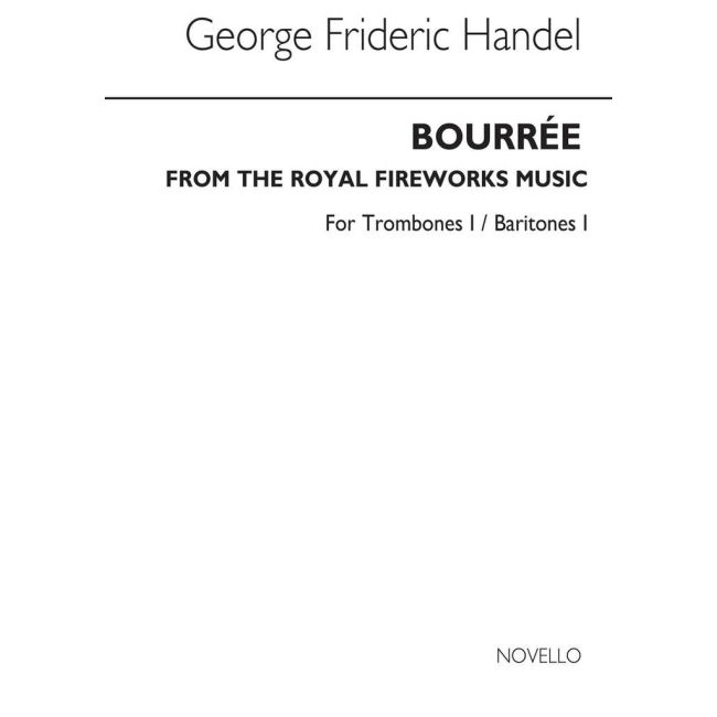 Händel, Georg Friedrich - Bourree From The Fireworks Music (Tc Tbn/Bar 1)