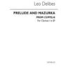 Delibes, Léo - Prelude & Mazurka (Cobb) Clt 1