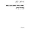 Delibes, Léo - Prelude & Mazurka (Cobb) Clt 2