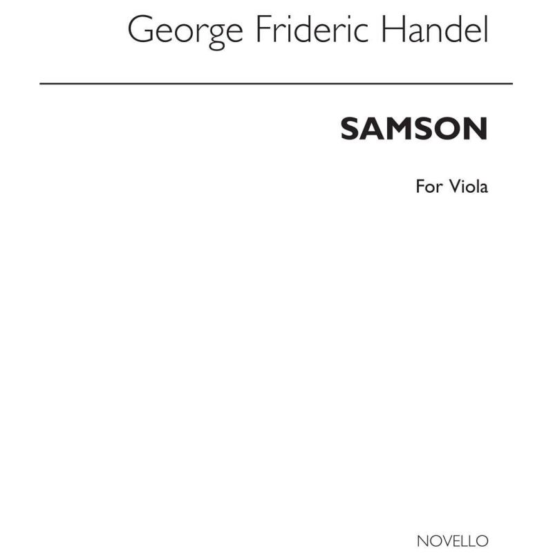 Händel, Georg Friedrich - Samson (Viola Part)