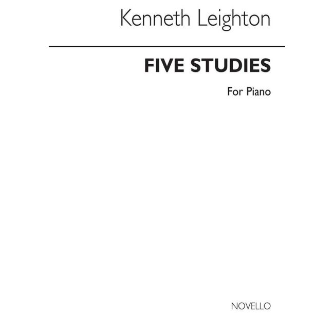 Leighton, Kenneth - Five Piano Studies Op.22