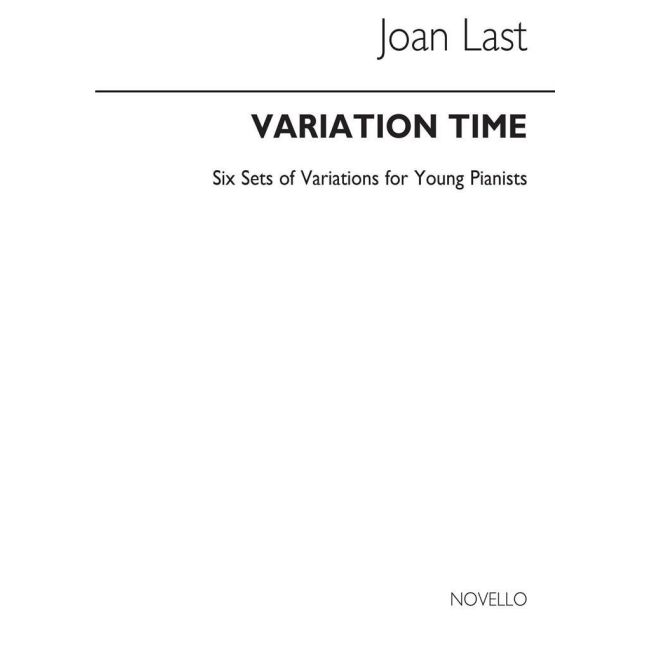 Last, Jane - Variation Time for Piano