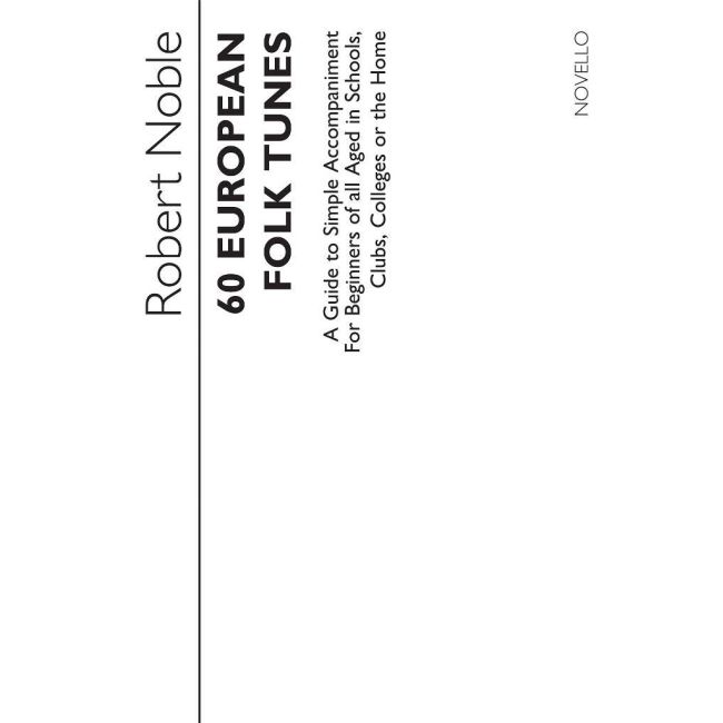 Folk Tunes To Accompany Book 1: 60 Eur. Folk Tunes