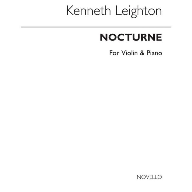 Leighton, Kenneth - Nocturne for Violin and Piano
