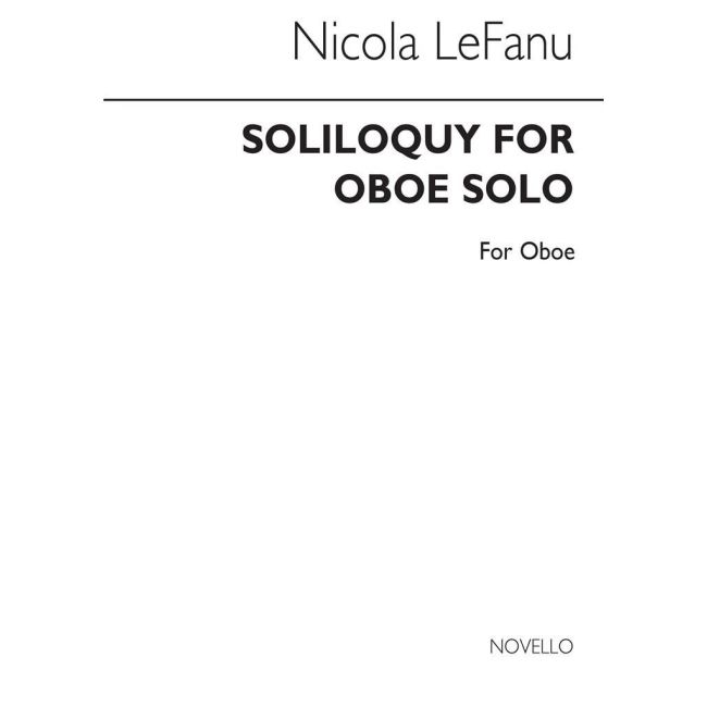 LeFanu, Nicola - Soliloquy For Oboe