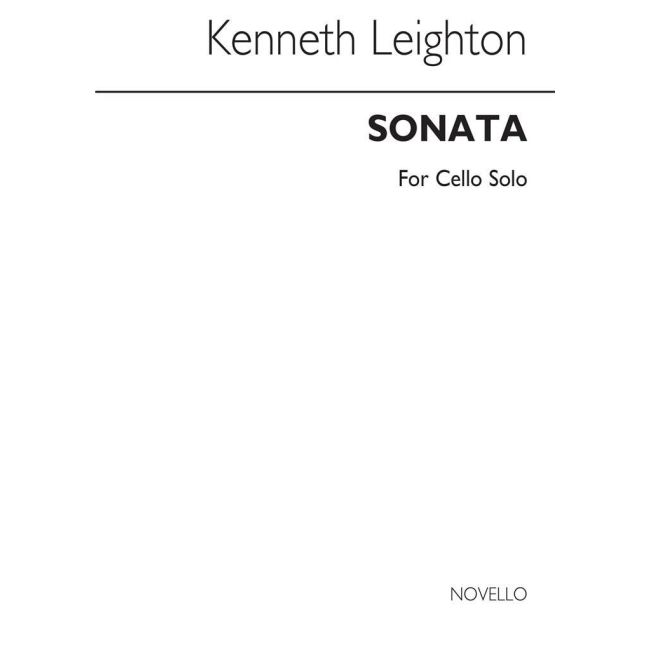 Leighton, Kenneth - Sonata For Cello Solo
