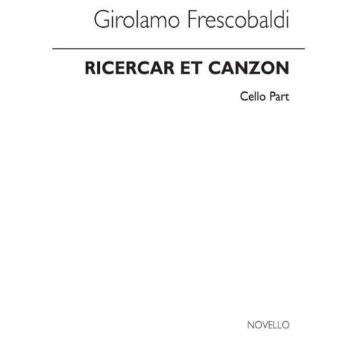 Frescobaldi Ricercar Et...