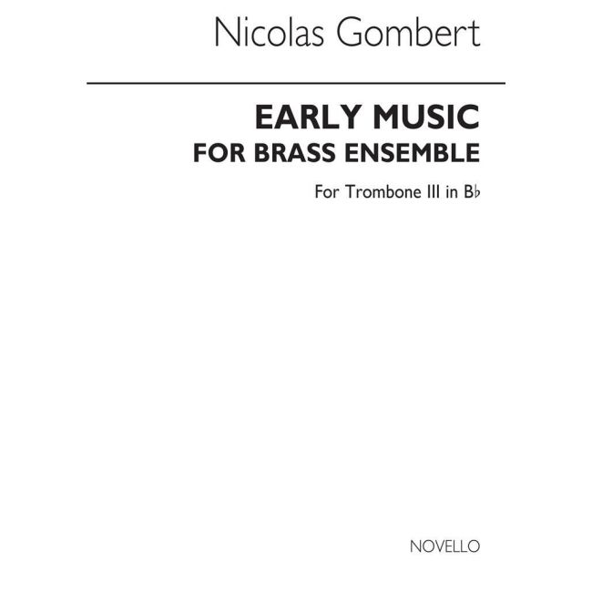 Lawson - Early Music For Brass Ensemble Tc Euph/Tbn 3