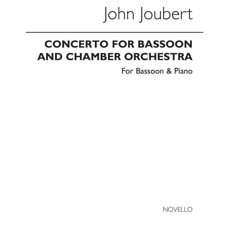 Joubert, John - Concerto For Bassoon (With Piano Reduction)