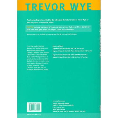Wye, Trevor - A Beginners Book For The Flute Part 2