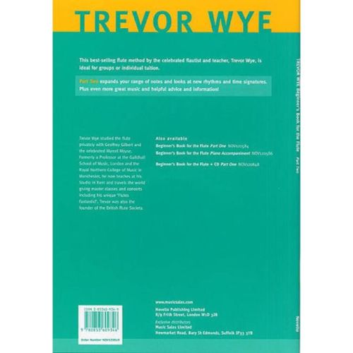 Wye, Trevor - A Beginner's Book for the Flute Part Two