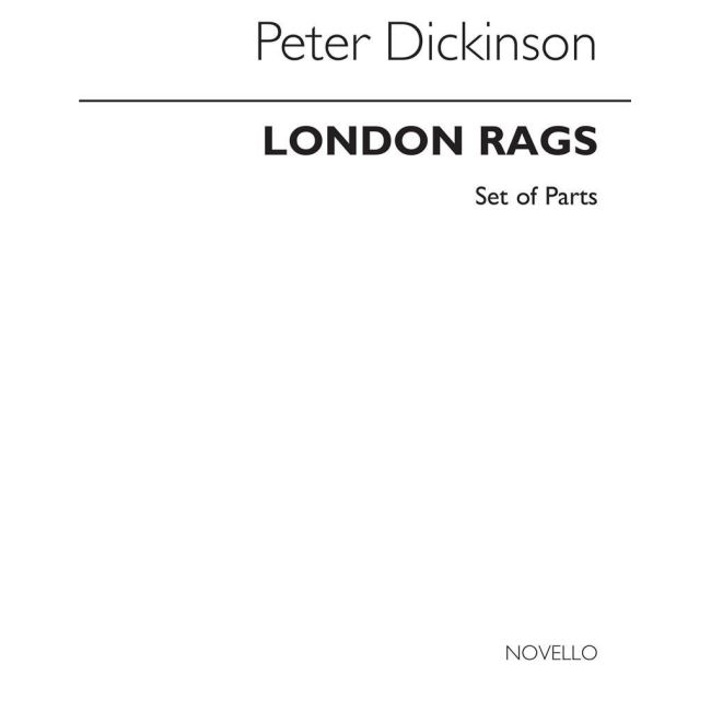 Dickinson, Peter - London Rags For Brass Quintet (Parts)