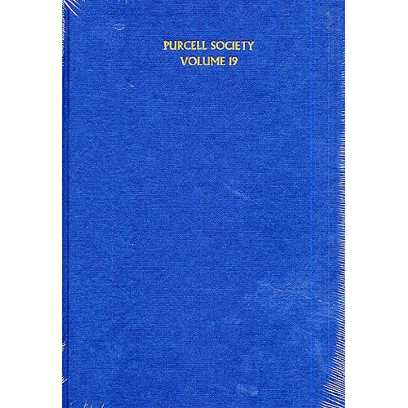 Purcell Society Volume 19 - The Indian Queen