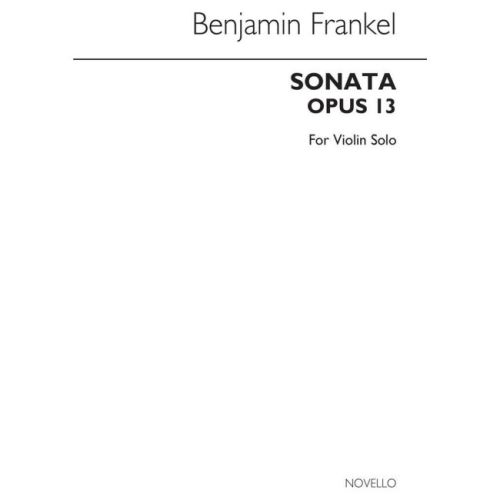 Frankel, Benjamin - Sonata...