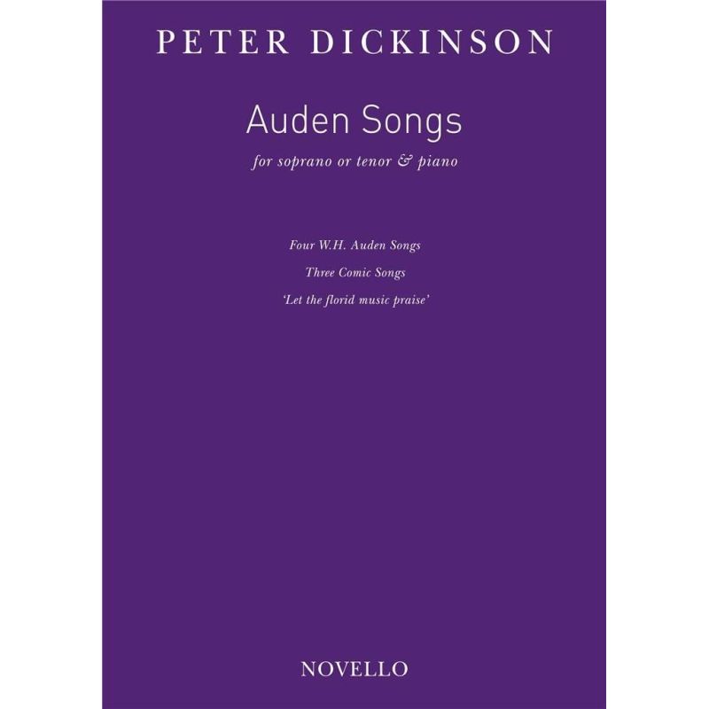 Dickinson, Peter - Auden Songs