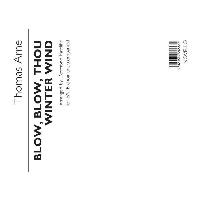 Arne, Thomas Augustine - Blow, Blow, Thou Winter Wind