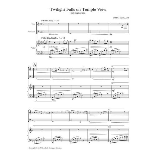 Mealor, Paul - Twilight Falls On Temple View