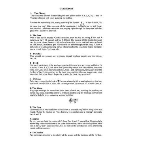 Lefanu Rory's Rounds For Young Singers