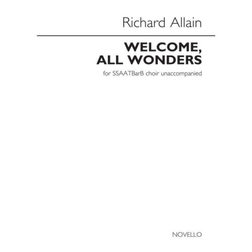 Allain, Richard - Welcome...