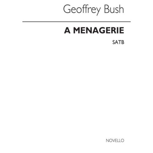 Bush, Geoffrey - Menagerie