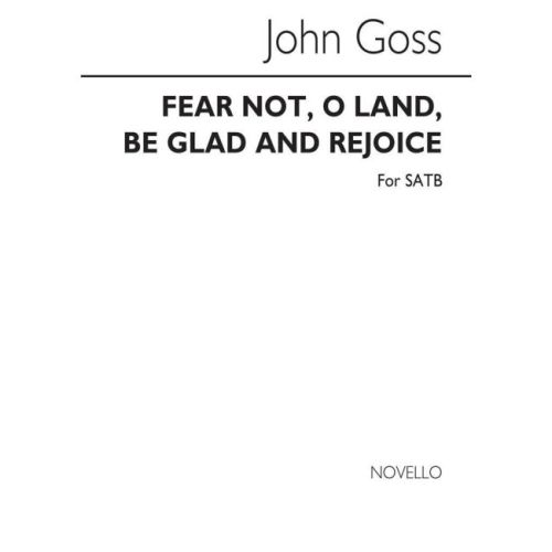 Goss, John - Fear Not O...