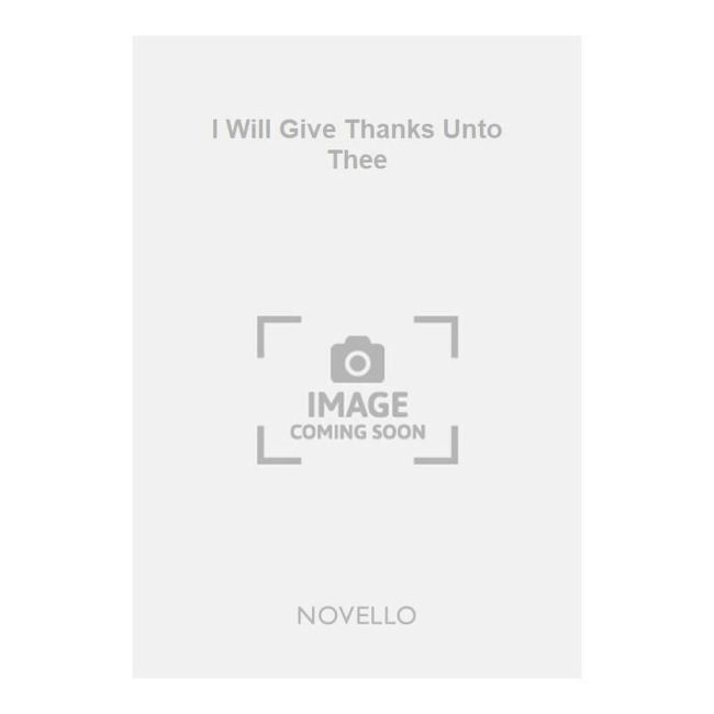 Barnby, Joseph - I Will Give Thanks Unto Thee