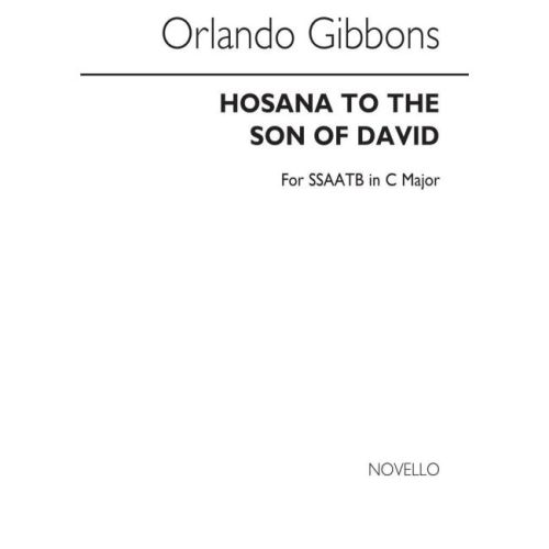 Gibbons, Orlando - Hosanna...