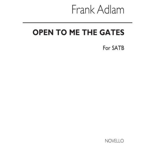 Adlam, Frank - Open To Me...