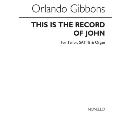 Gibbons, Orlando - This Is...