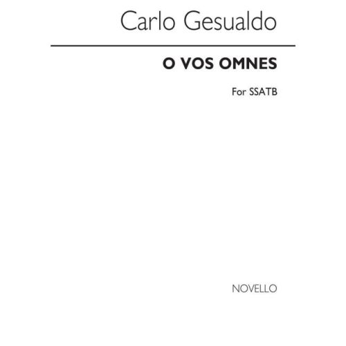 Gesualdo, Carlo - O Vos Omnes