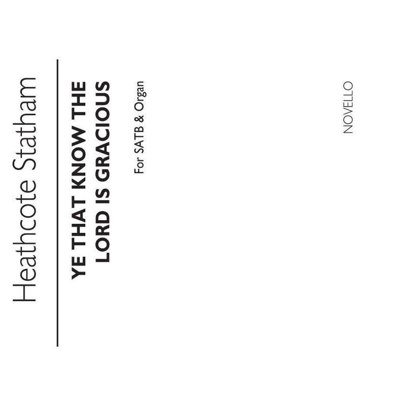 Starkey - Ye That Know The Lord Is Gracious