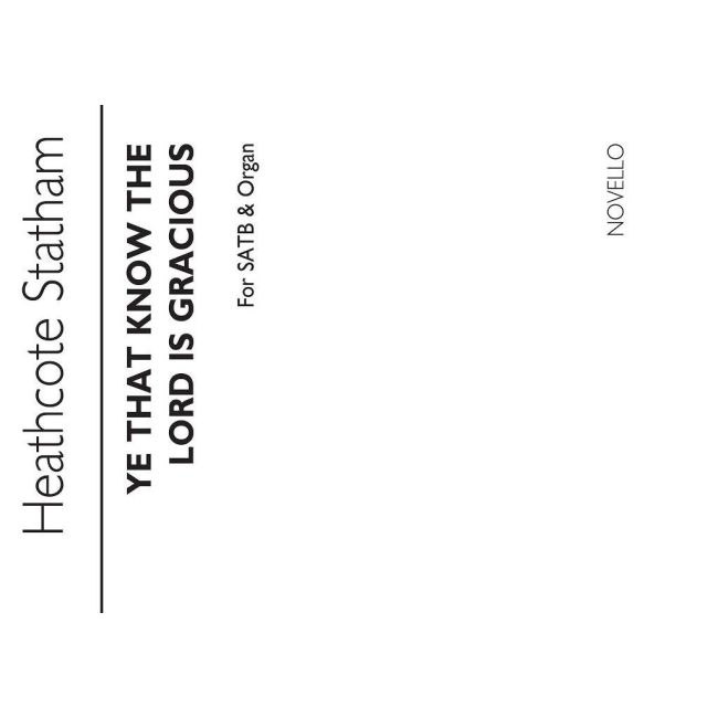 Starkey - Ye That Know The Lord Is Gracious