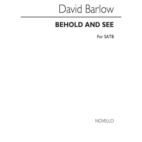 Barlow, Wayne - Behold And...