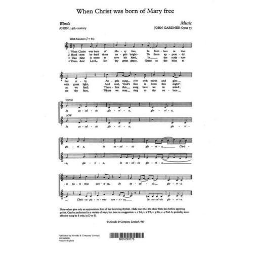 Gardner, John - When Christ...