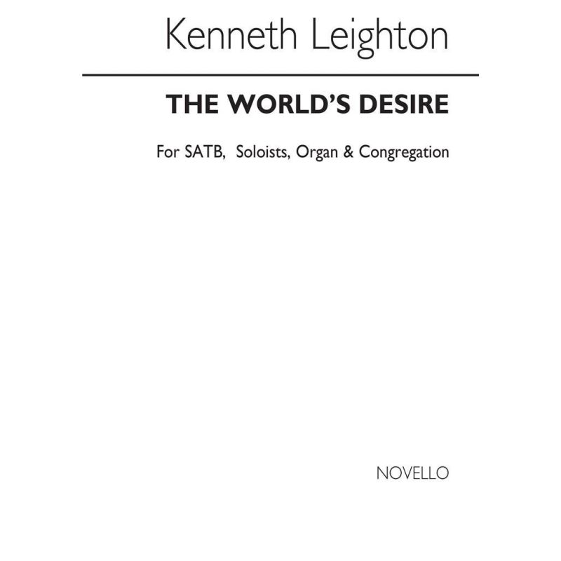 Leighton, Kenneth - The World's Desire