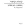 Milner, Anthony - A Form Of Compline For Congregational Use
