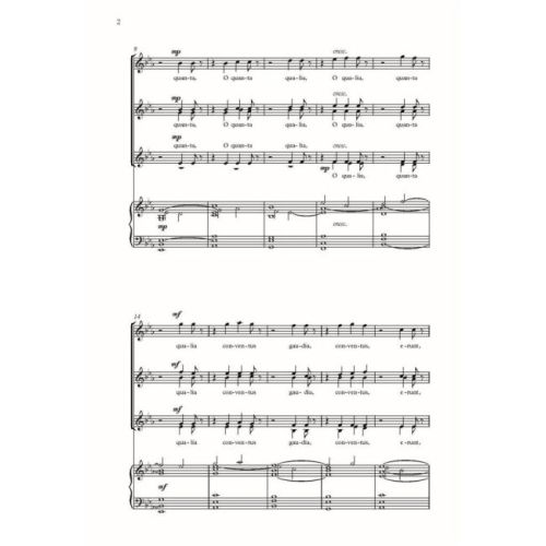 Hawes, Patrick - Quanta Qualia (Soprano/SSAA/Piano)