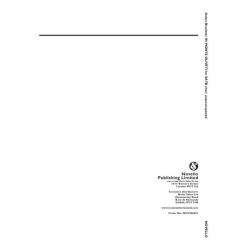 Bruckner, Anton - In Monte Oliveti