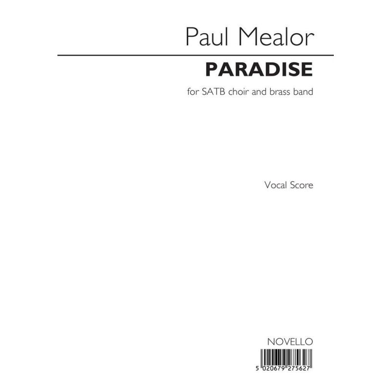 Mealor, Paul - Paradise