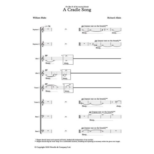 Allain, Richard - A Cradle Song