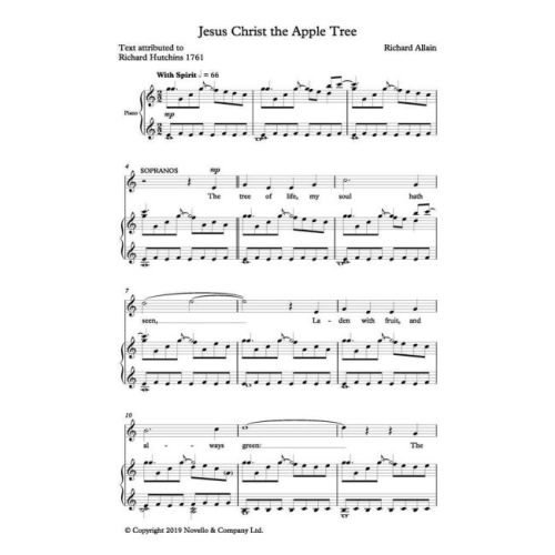 Allain, Richard - Jesus Christ the Apple Tree