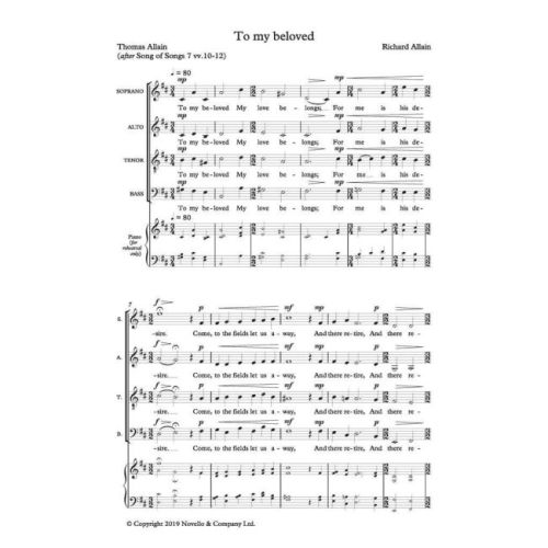 Allain, Richard - To my beloved