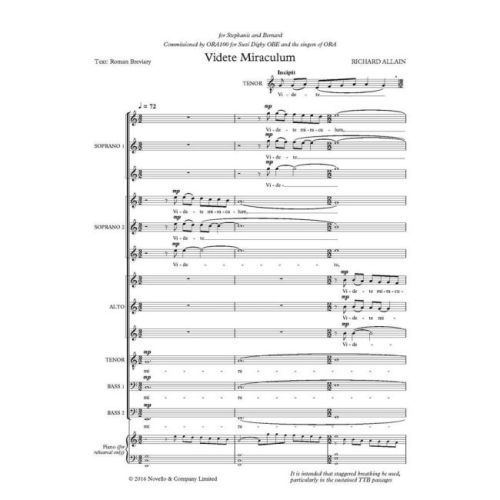 Allain, Richard - Videte miraculum