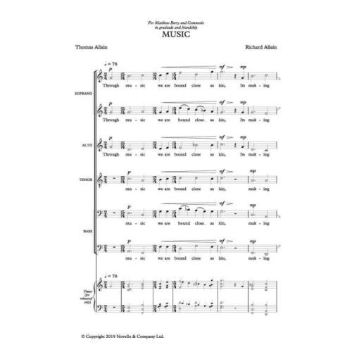 Allain, Richard - Music