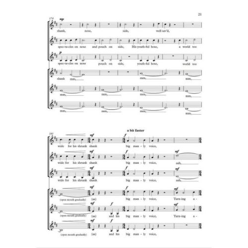 Stoll, David - All The World's a Stage (Upper Voice Choir)